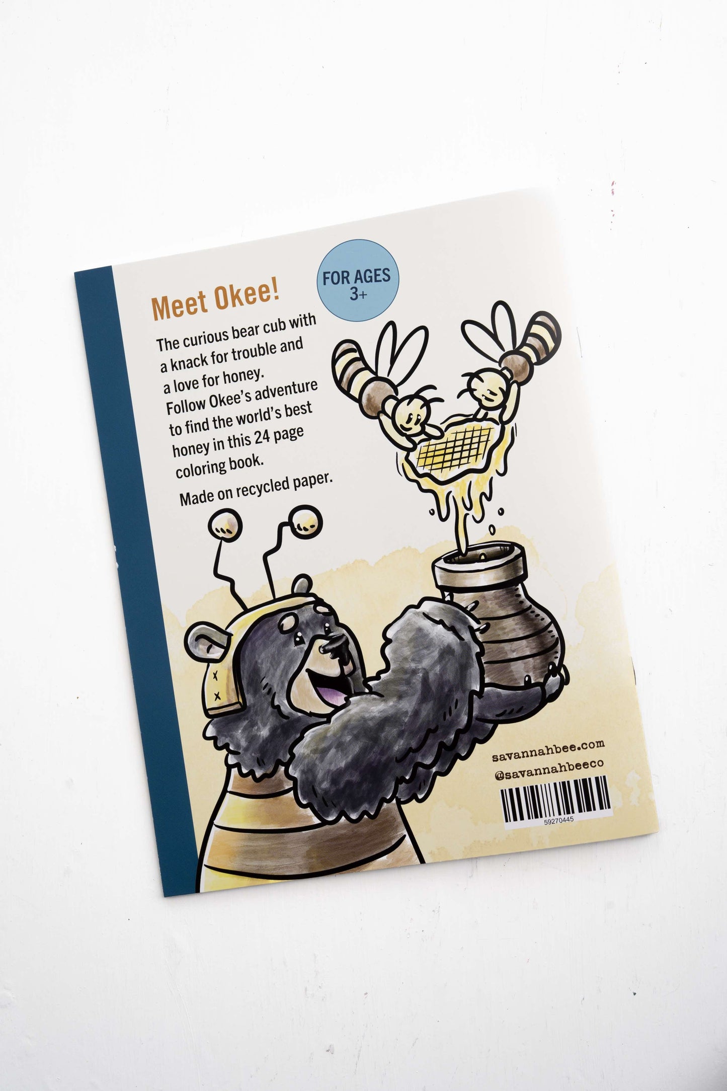 Okee Bear's Malbuch -Storybook