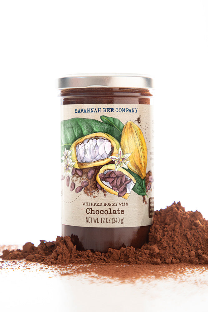 Schlaghonig mit Schokolade