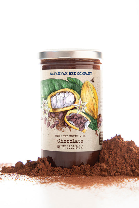 Schlaghonig mit Schokolade