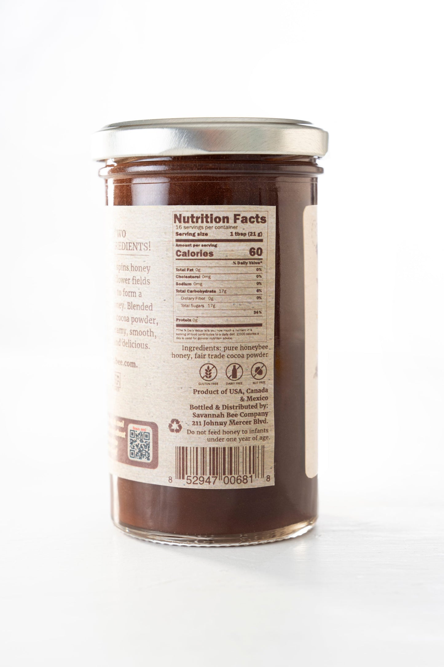 Schlaghonig mit Schokolade