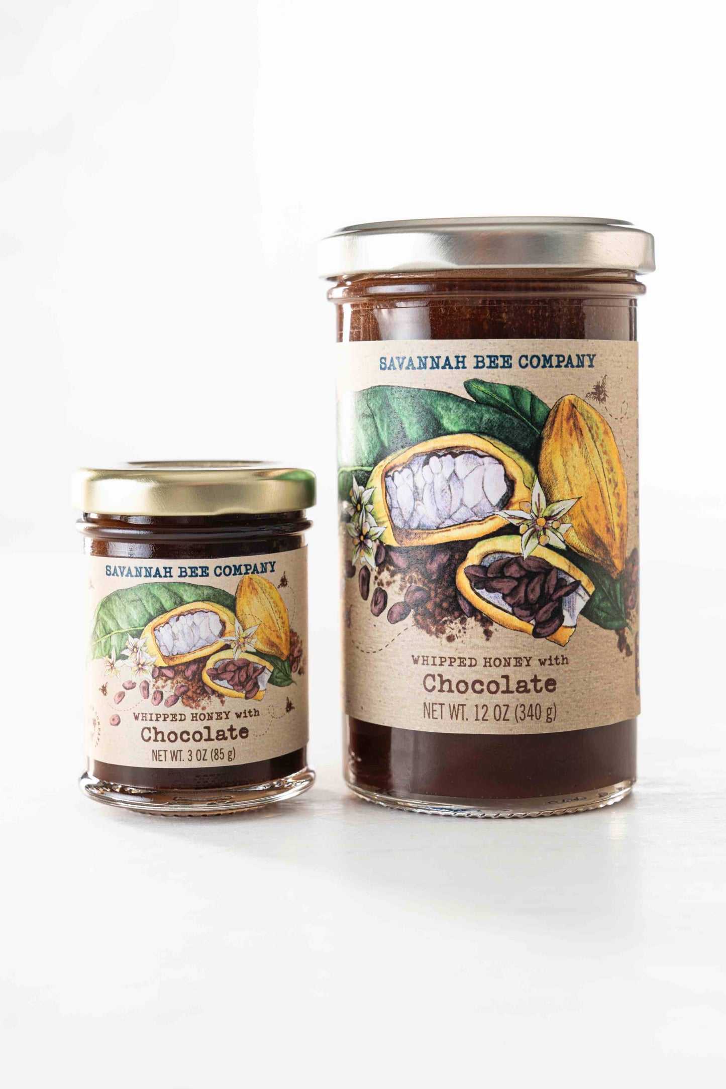 Schlaghonig mit Schokolade