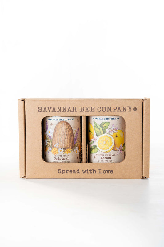 Original und Zitrone 12oz Schlaghonig Geschenkset