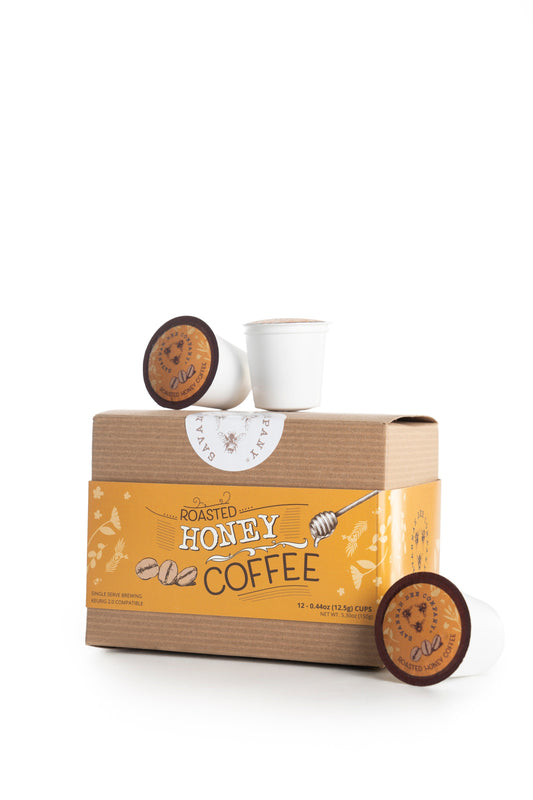 Geröstete Honigkaffee-K-Cups