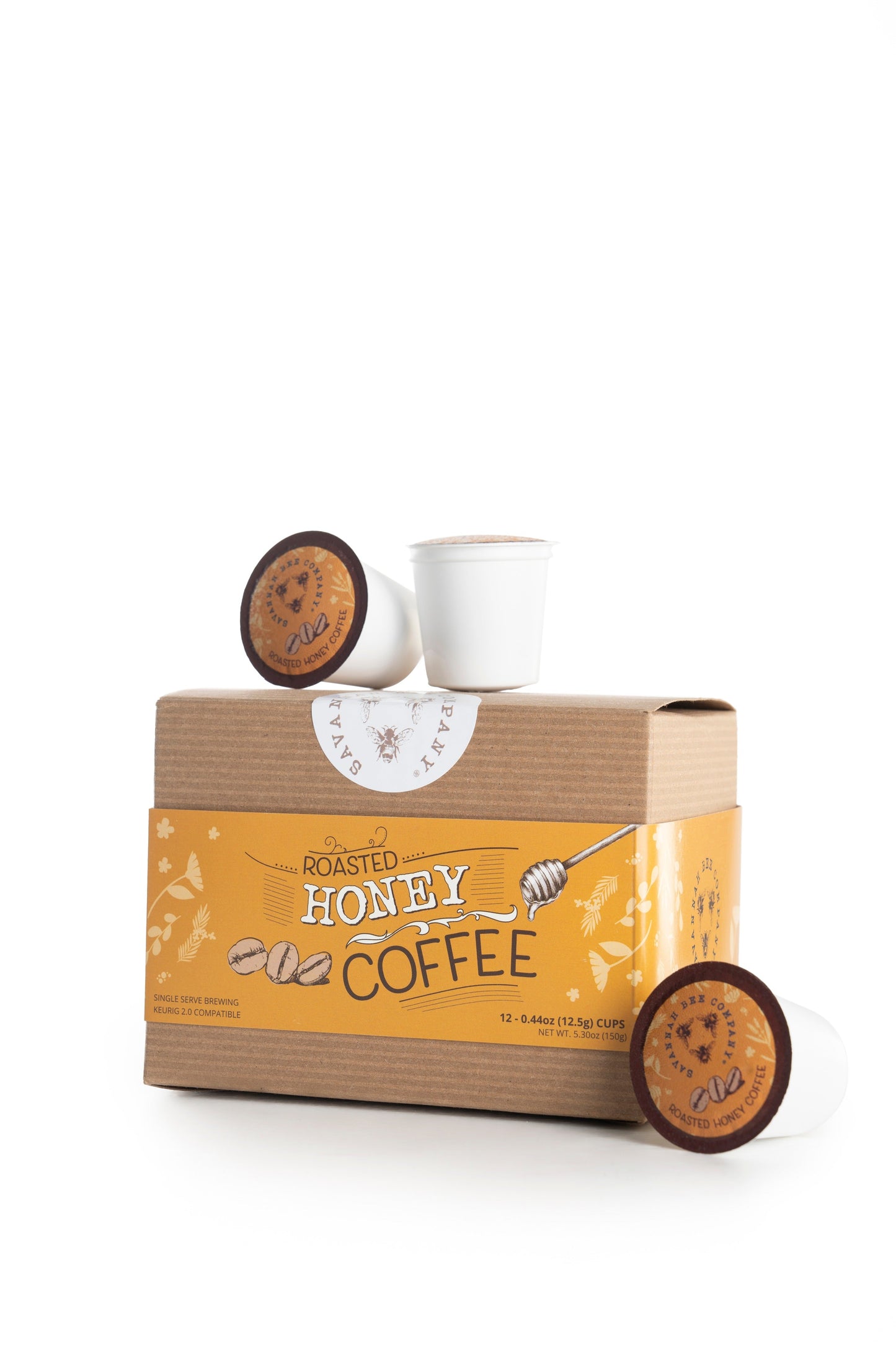 Geröstete Honigkaffee-K-Cups