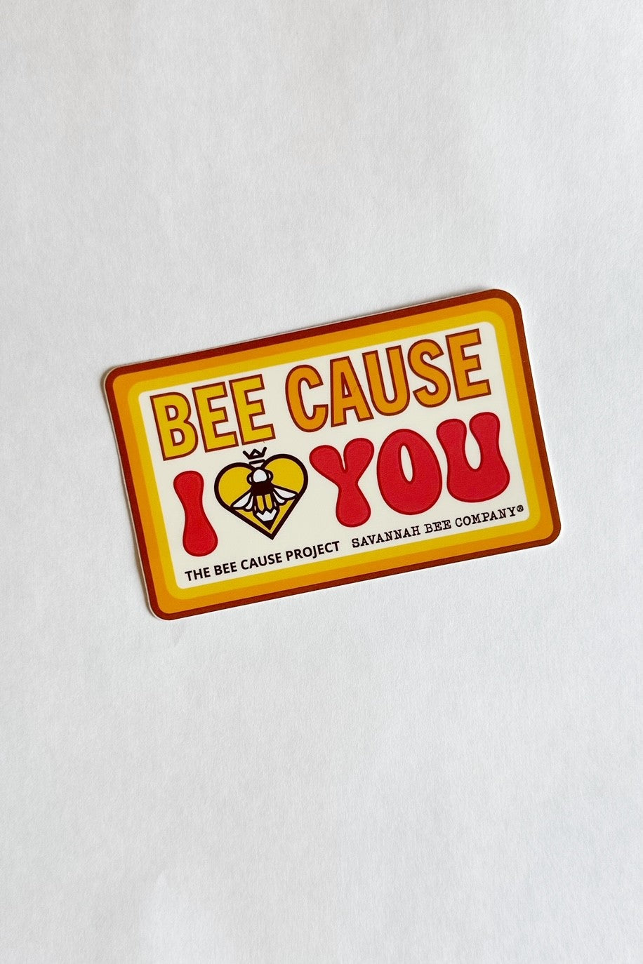 Biene Ursache Aufkleber