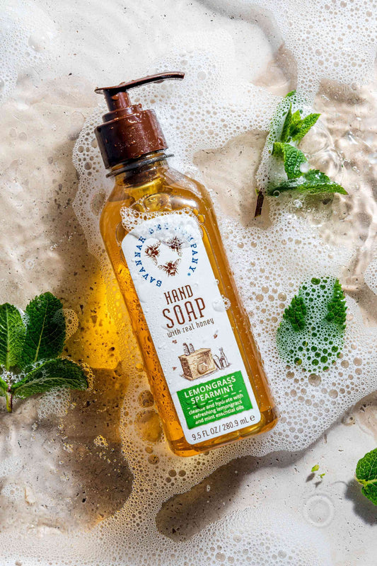 Zitronengras -Speerzetthonig -Handseife