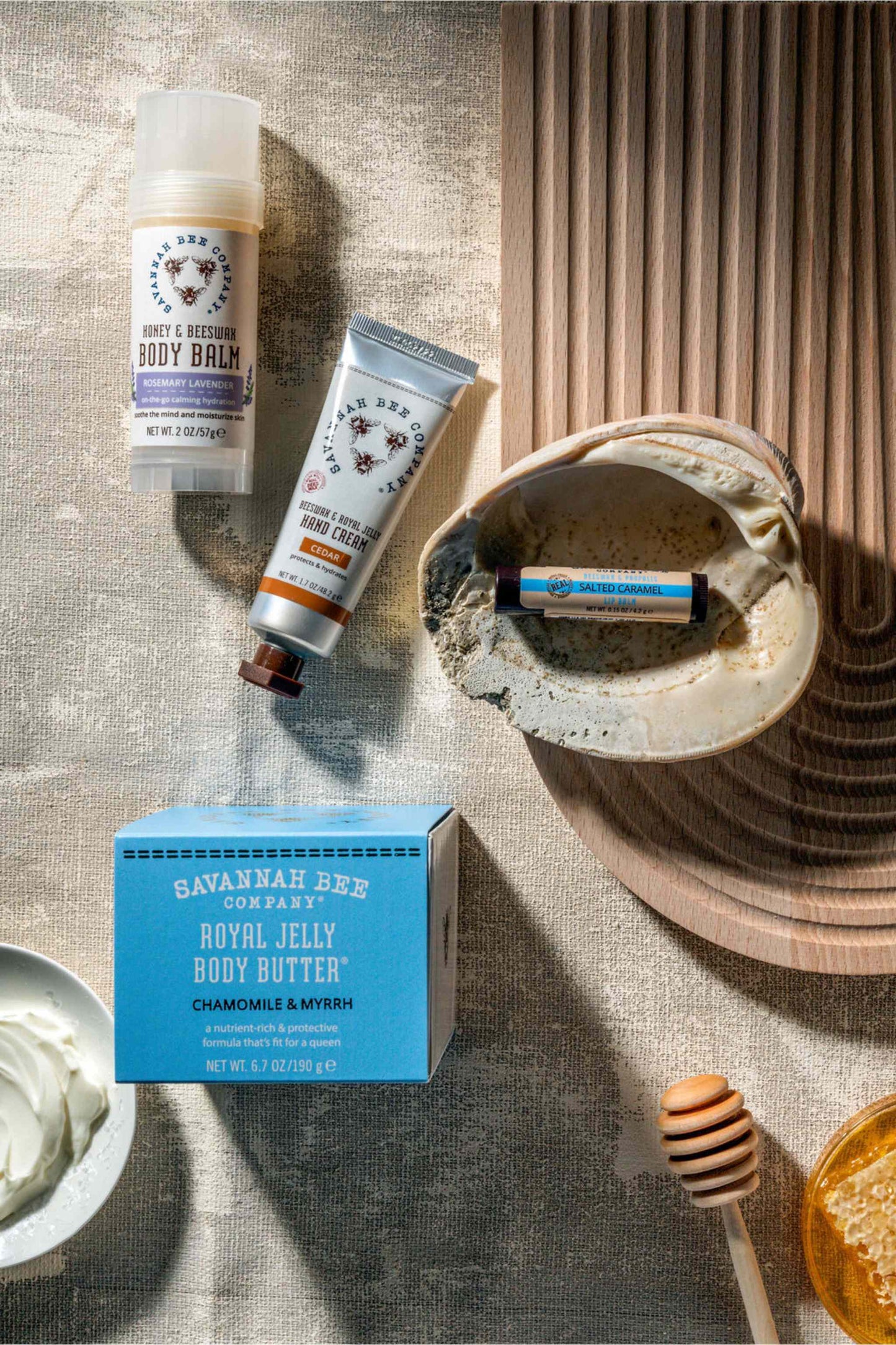 Rosmarin Lavendelhonig & Bienenwachs Körperbalsam